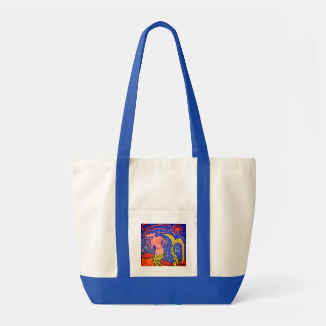 Bolsa Tote Saco de Madrinha da Praia (Frente)