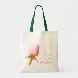 Bolsa Tote Saco de madrinha de casamento de casamento rosa ro