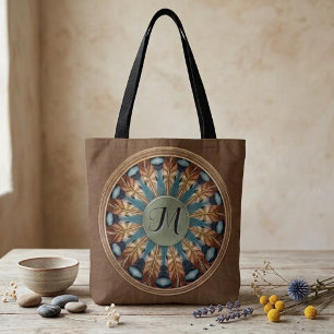 Bolsa Tote Saco de Mandala de Pena