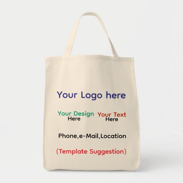 Bolsa Tote Saco de mão (Frente)