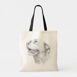 Bolsa Tote Saco de mão American Staffordshire Lab Boxer v2