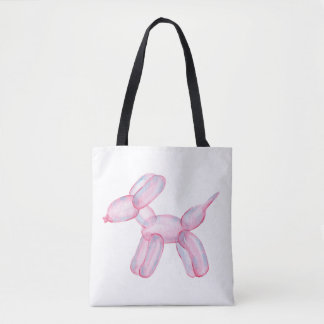 Bolsa Tote Saco de Mão Cachorro Balão