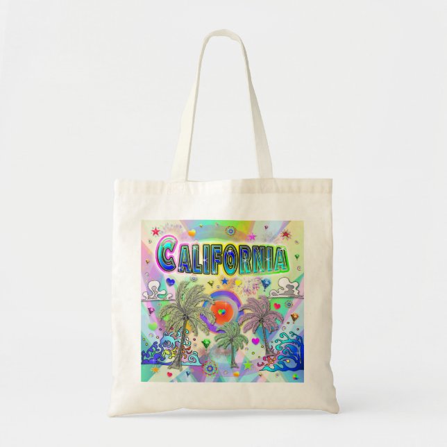 Bolsa Tote Saco de mão California Deep Dream (Frente)