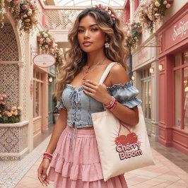 Bolsa Tote Saco de mão Cherry Bloom