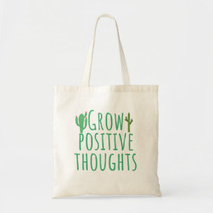 Bolsa Tote Saco de mão com citação motivacional