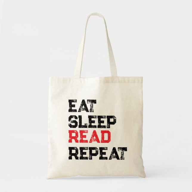 Bolsa Tote Saco de mão com citação para presente literário pa (Frente)