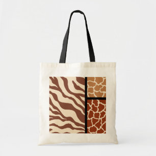 Bolsa Tote Saco de mão com estampa de animais