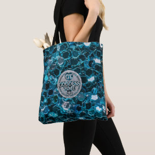 Bolsa Tote Saco de mão com estampa total Goddess Time GT
