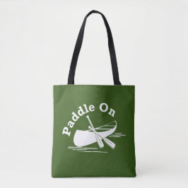 Bolsa Tote Saco de mão com impressão total Paddle On Design, 