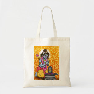 Bolsa Tote Saco de mão com Rama criança adorando Shiva