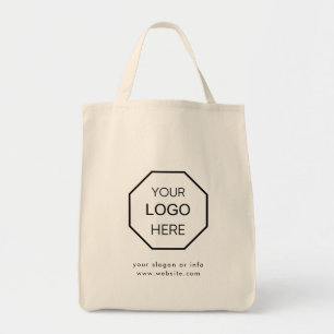 Bolsa Tote Saco de mão corporativo com logotipo de negócios p