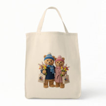 Saco de Mão Couple Bear | A Família Frosty