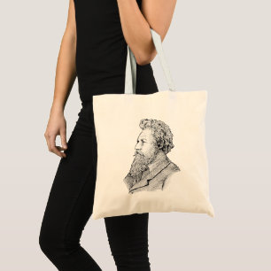 Bolsa Tote Saco de mão da Biblioteca de Retratos de William M