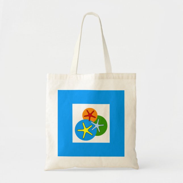 Bolsa Tote Saco de mão de estrela-do-mar (Frente)