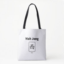 Saco de Mão de Mah Jong