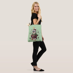 Bolsa Tote Saco de mão de Natal de pinguim fofo para comprar
