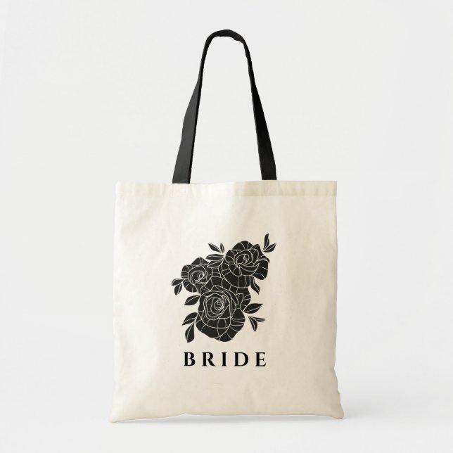 Bolsa Tote Saco de Mão de Noiva (Frente)