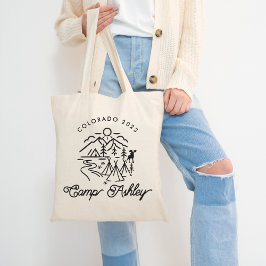 Bolsa Tote Saco de mão de solteira acampamento
