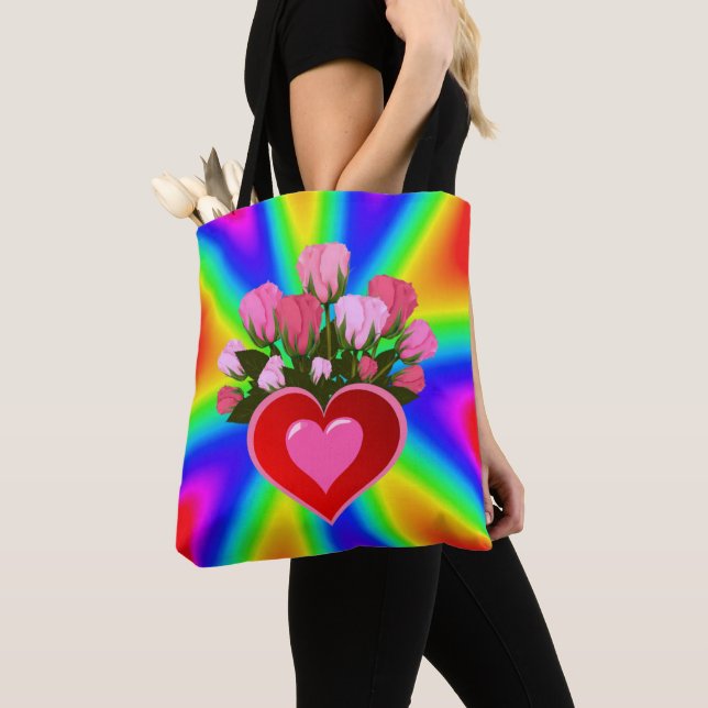 Bolsa Tote Saco de Mão Dia das Mães (Close Up)