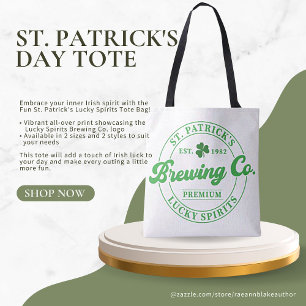 Bolsa Tote Saco de Mão Diversão Espíritos Sortudos do Dia de