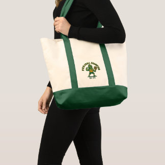 Bolsa Tote Saco de mão do Clube de Pickleball Retro