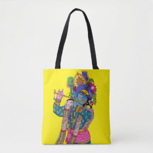 Bolsa Tote Saco de mão do Senhor Krishna