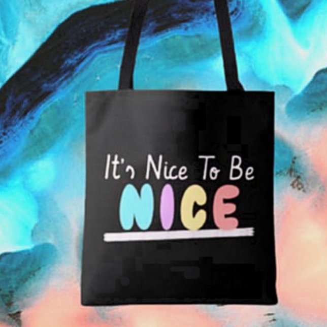 Bolsa Tote Saco de mão É Bom Ser Bom (Criador carregado)