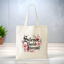 Bolsa Tote Saco de mão elegante e sofisticado com citação boh