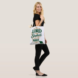 Bolsa Tote Saco de mão Emerald Crossing Salmo 23 VBS para Vol