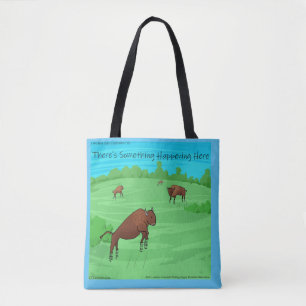 Bolsa Tote Saco de mão engraçado Buffalo Springfield pelo que