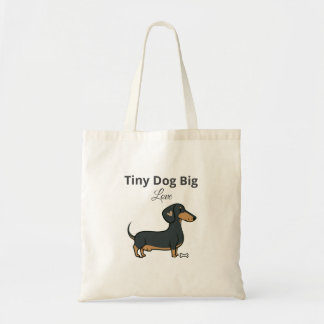 Bolsa Tote Saco de mão engraçado para mães de wiener miniatur