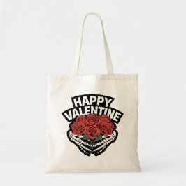 Bolsa Tote Saco de mão Feliz Dia dos Namorados Até Ossos Prec