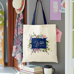 Bolsa Tote Saco de mão floral Amazing grace