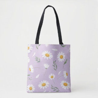 Bolsa Tote Saco de mão floral Daisy