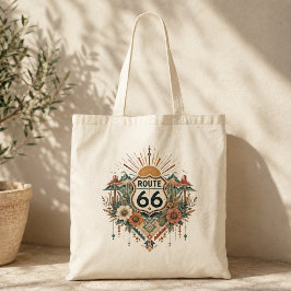 Bolsa Tote Saco de Mão Floral do Deserto Boho para Estrada