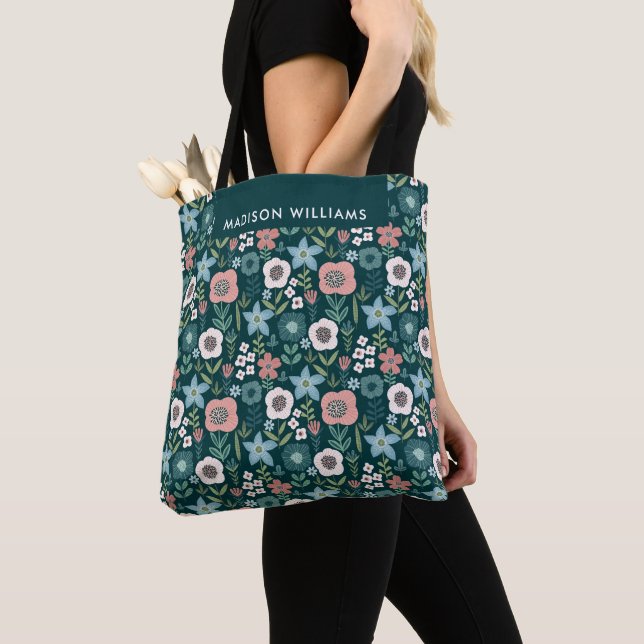 Bolsa Tote Saco de mão Floral Spring Daffodil Blooms (Close Up)