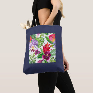 Bolsa Tote Saco de mão gigante de flores havaianas