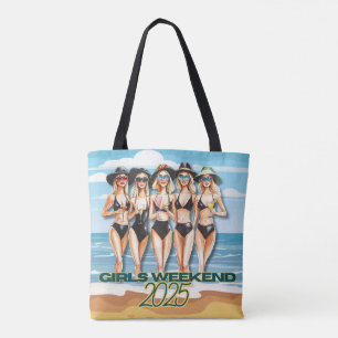 Bolsa Tote Saco de Mão Girls Weekend 2025