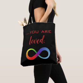 Bolsa Tote Saco de mão Infinity Orgulho LGBTQ+