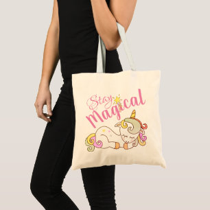 Bolsa Tote Saco de mão Magico Unicórnio