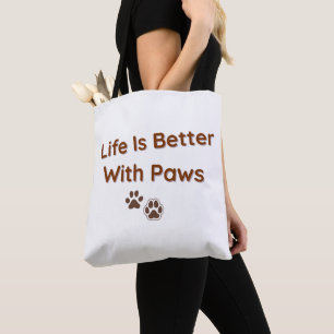 Bolsa Tote Saco de mão para amantes de animais de estimação A