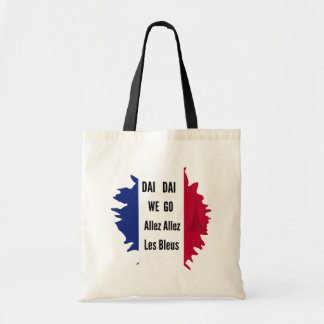Bolsa Tote Saco de mão para fã de futebol francês