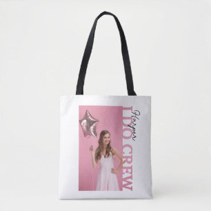 Bolsa Tote Saco de mão para fotos da festa de despedida de so