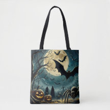 Saco de mão para noite assustadora de Halloween