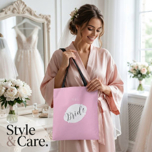 Bolsa Tote Saco de Mão para Noiva Elegante – Presente com Nom