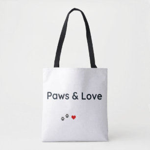 Bolsa Tote Saco de mão Paws & Love Pet Lover