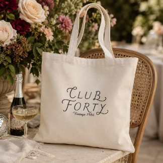 Bolsa Tote Saco de mão personalizado Club Forty