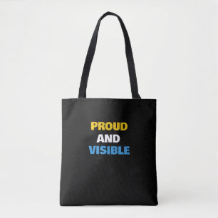 Bolsa Tote Saco de mão personalizado orgulhoso e visível
