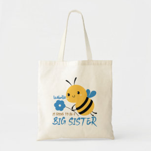 Bolsa Tote Saco de mão personalizado para Irmã Mais Velha Abe