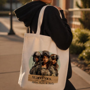 Bolsa Tote Saco de mão Prayer Warrior
